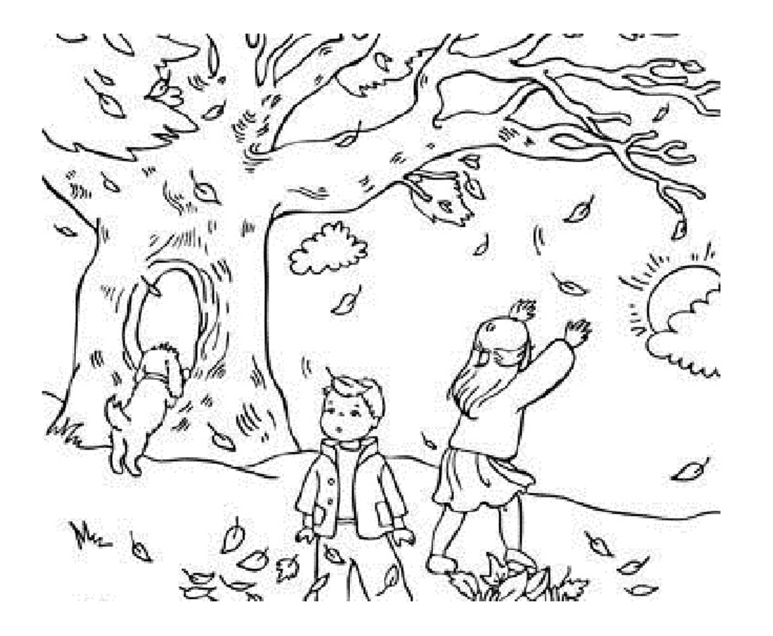 fall-coloring-pages-clip-art-library