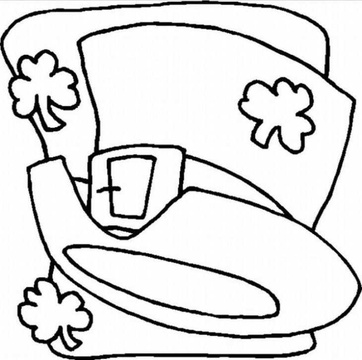 Printable 4leafclover-coloring-page 