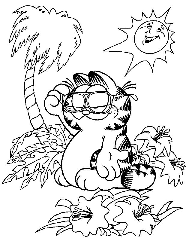 Summer Pictures To Color