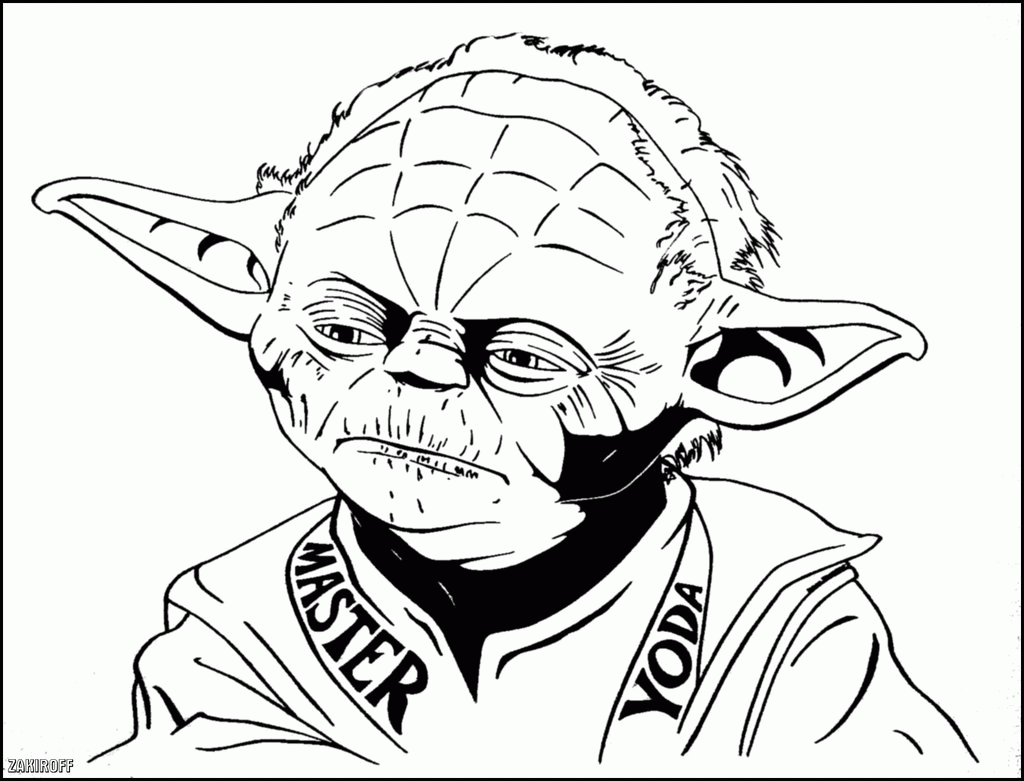 770 Yoda Christmas Coloring Pages Images & Pictures In HD