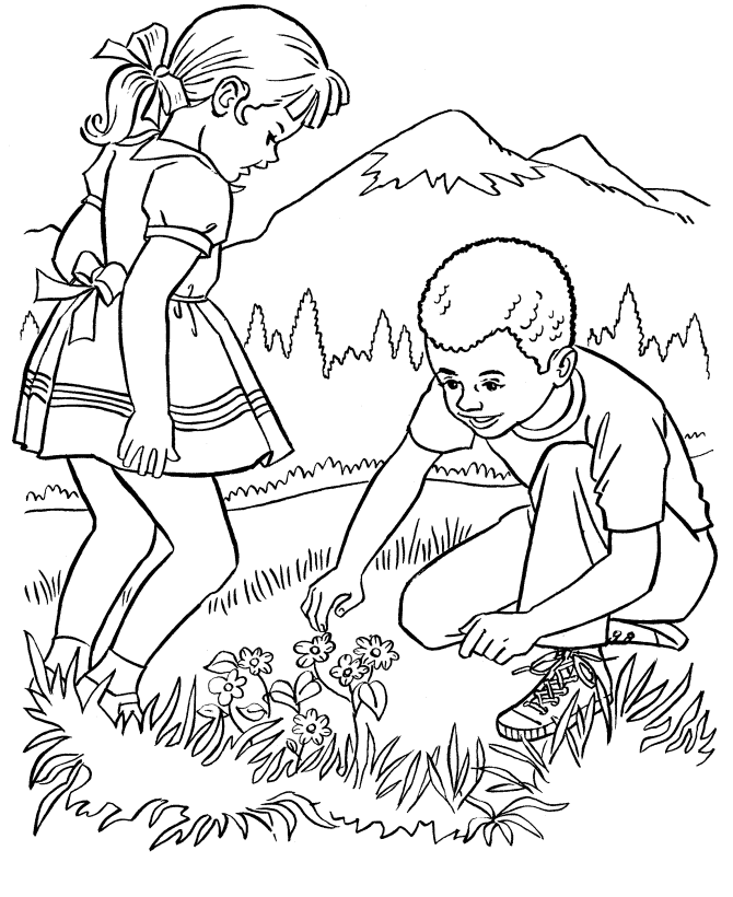 Free Nature Scenes Coloring Pages, Download Free Nature Scenes Coloring ...