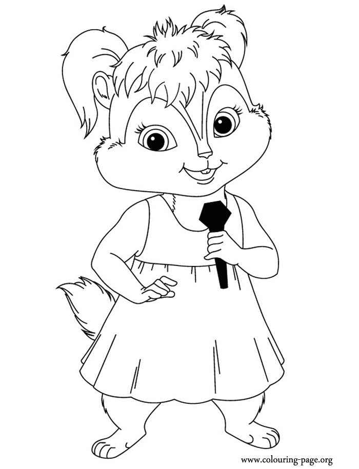 Free Printable Coloring Pages Alvin And The Chipmunks