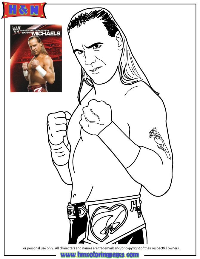 Get Creative with WWE Wrestler Coloring Pages