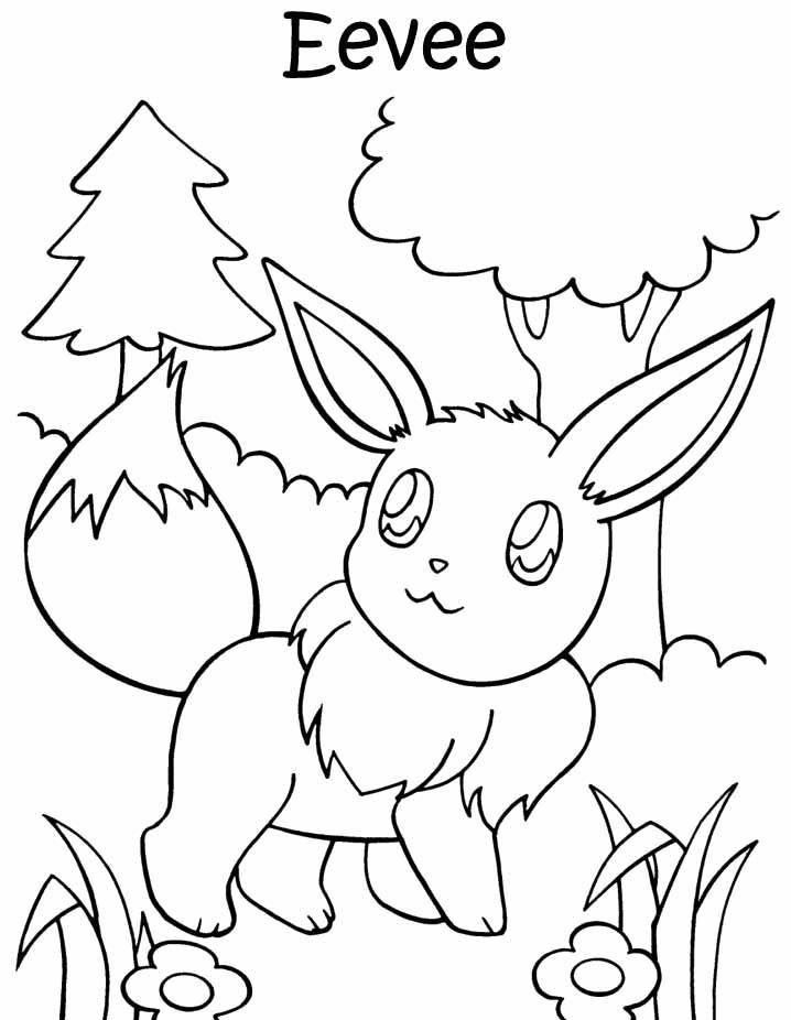 25+ Great Picture of Eevee Coloring Pages - albanysinsanity.com  Pikachu  coloring page, Pokemon coloring pages, Pokemon coloring