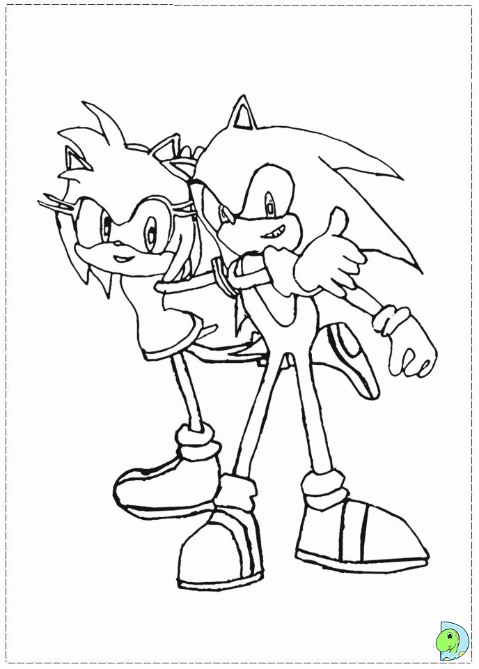 Free Sonic Unleashed Coloring Pages, Download Free Sonic Unleashed