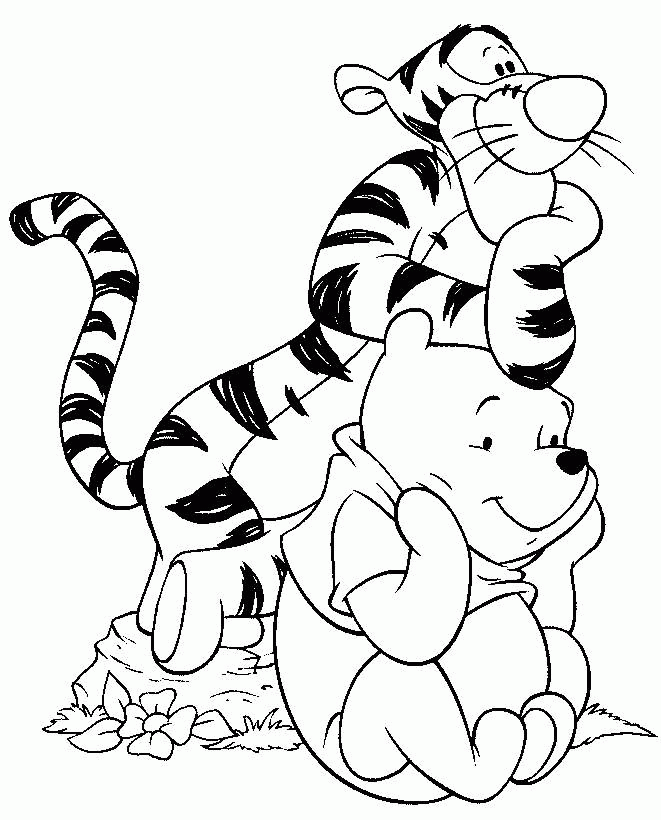 Disney Cartoon Coloring Pages