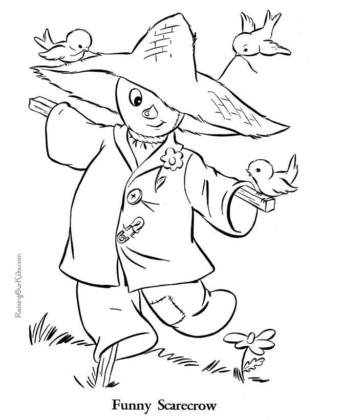 free fall printable coloring pages