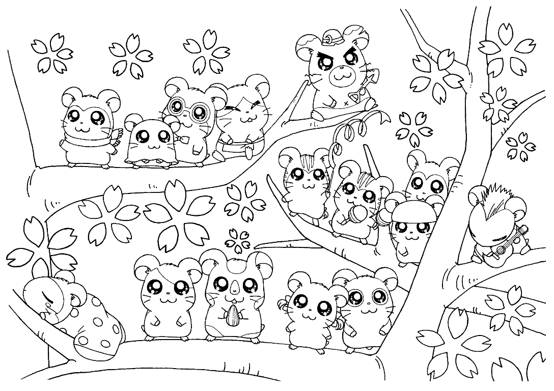 hamster coloring pages pictures oxnard the hamster coloring pages