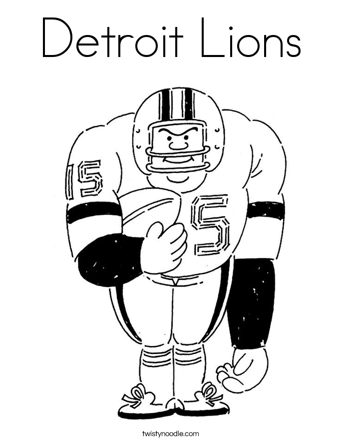 Download Superbowl Coloring Pages Clipart Super Bowl - Transparent Detroit  Lions Logo - Free Transparent PNG Download - PNGkey