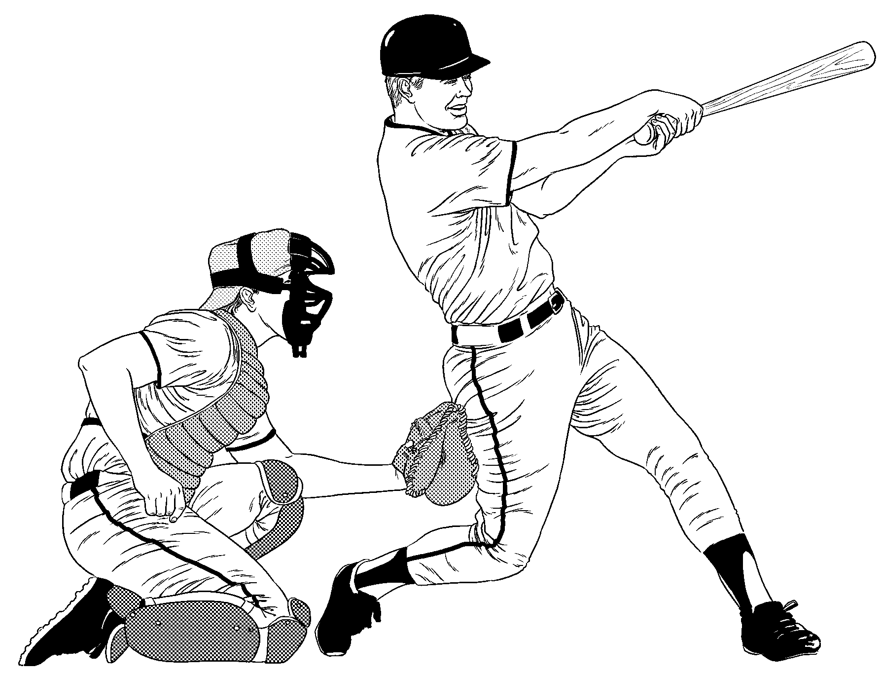 Игра бить палкой. Удар битой. Бейсболист рисунок. Раскраска Бейсбол. Удар битой Бейсбол.