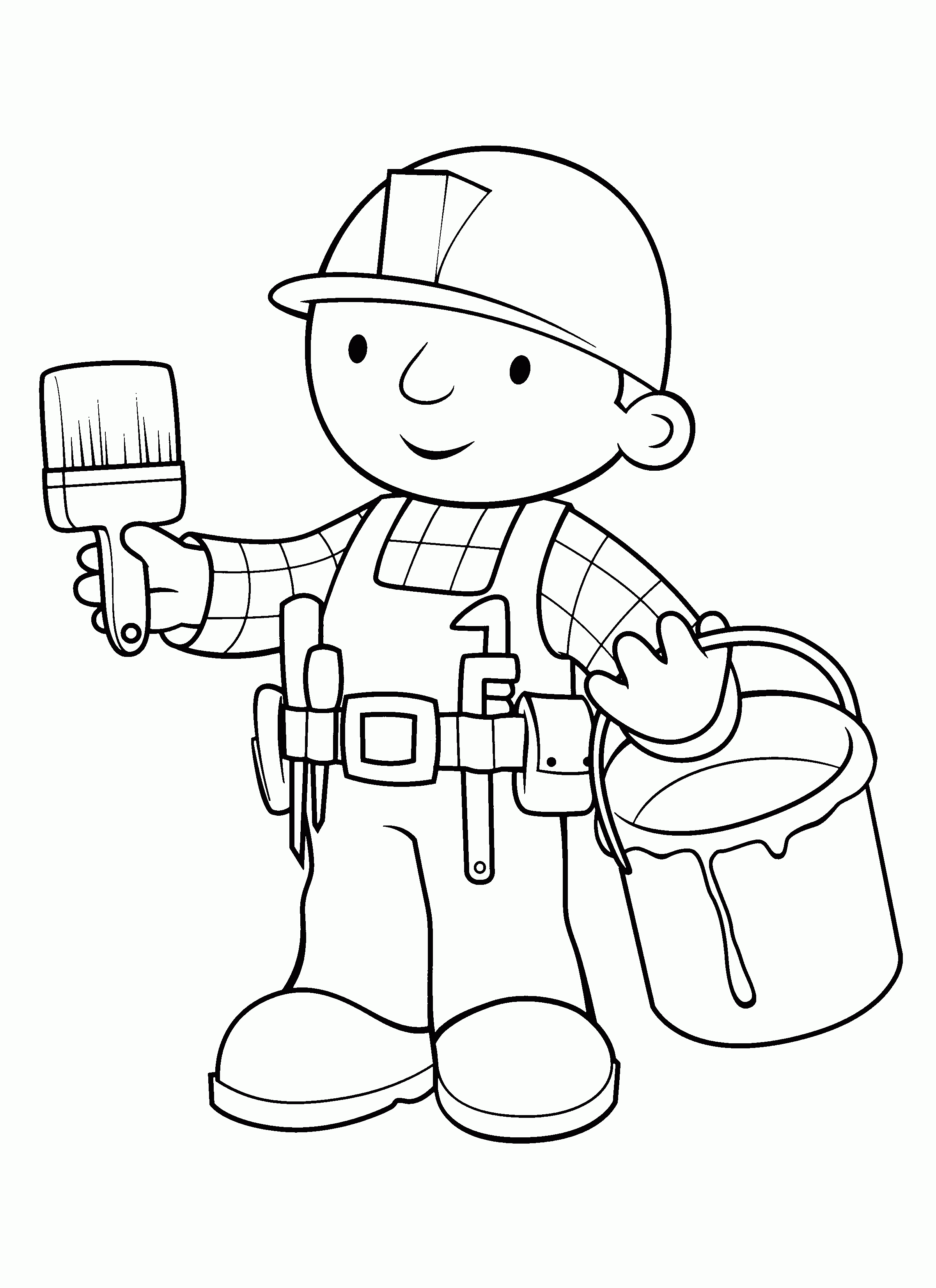 Malvorlage Bob Der Baumeister Clip Art Library