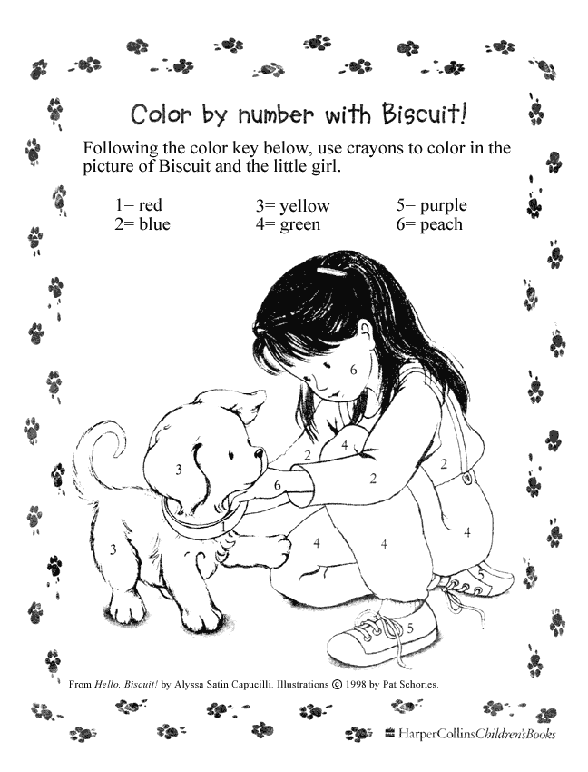 Free Biscuit The Puppy Coloring Pages, Download Free Biscuit The Puppy ...