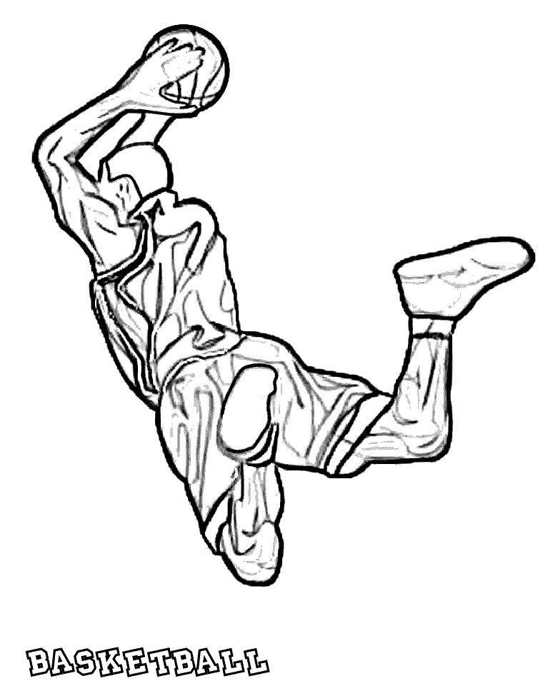 Basketball Coloring Pages | Free Coloring Pages