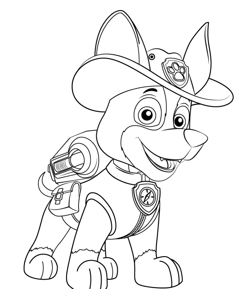 Hedendaags Free Paw Patrol Coloring Pages, Download Free Clip Art, Free Clip UB-12