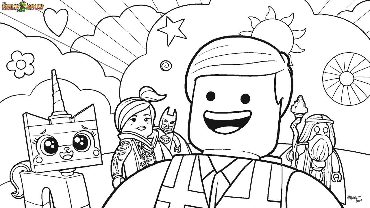 Get Creative With LEGO Movie Coloring Pages Get Creative With LEGO Movie Coloring Pages