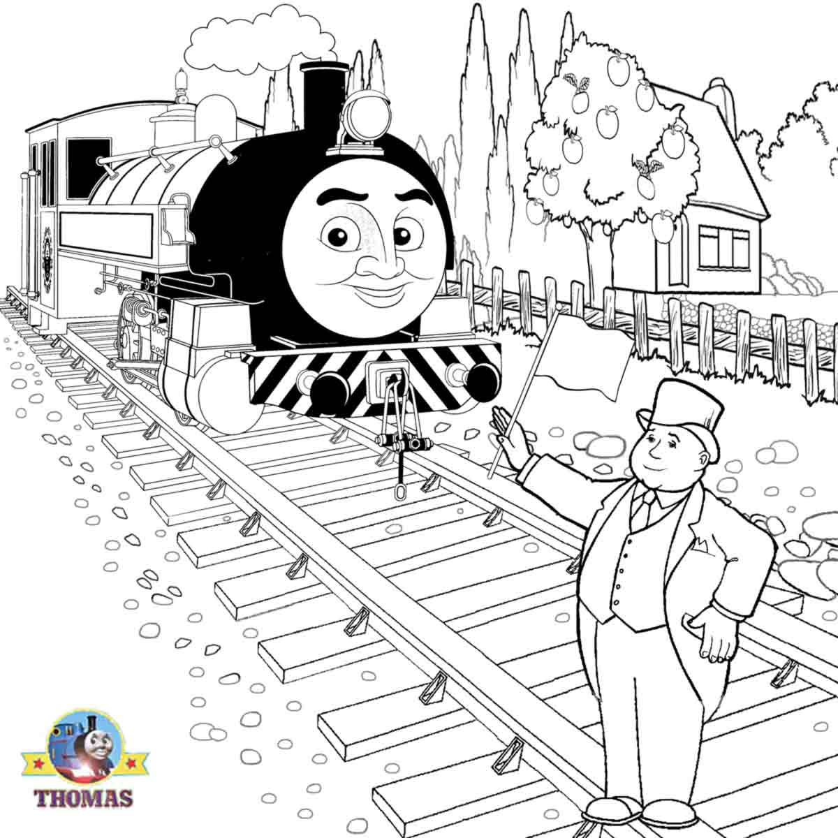 Coloring Page Thomas And Friends Victor Clip Art Library