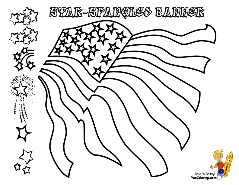 color-sheet-of-the-star-spangled-banner-clip-art-library