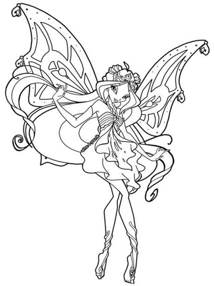 Free Coloring Pages Winx Club, Download Free Coloring Pages Winx Club ...
