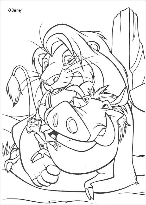 lion king coloring pages mufasa and simba