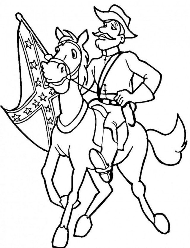 rebel flag coloring pages - Clip Art Library