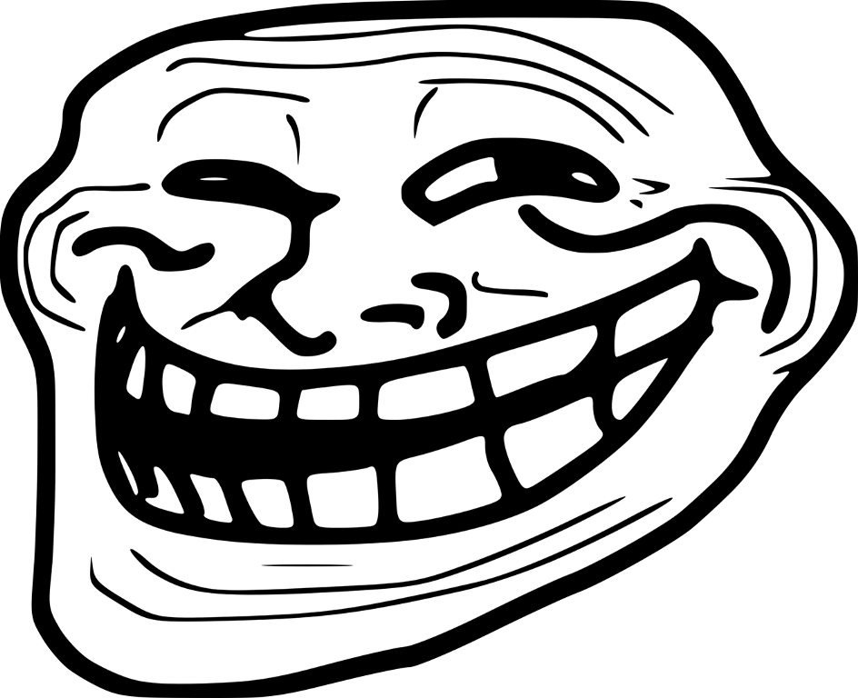 troll face png - Clip Art Library