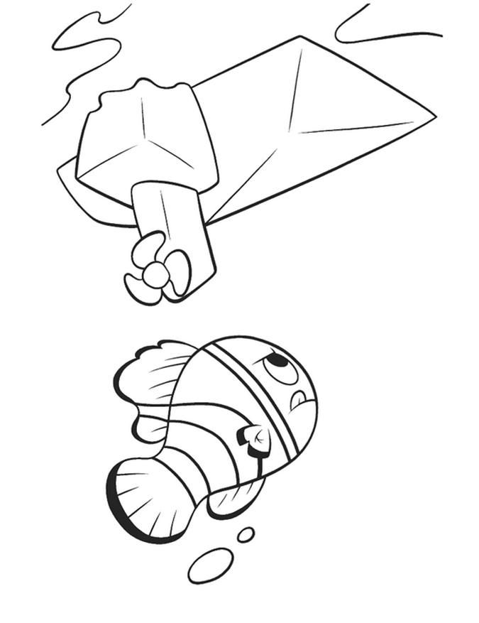 Finding nemo Coloring Pages