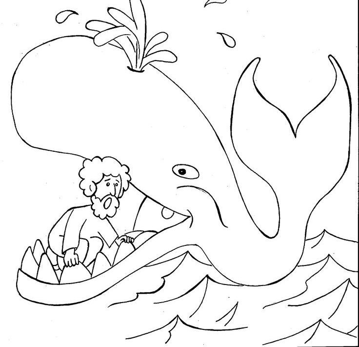 jonah coloring pages for kids - Clip Art Library