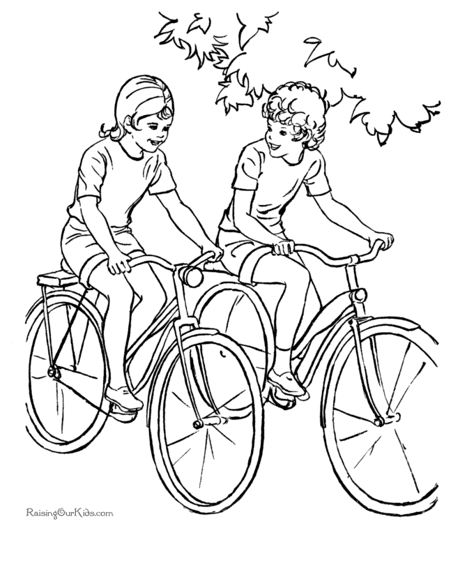 Discover 165+ bicycle ride drawing