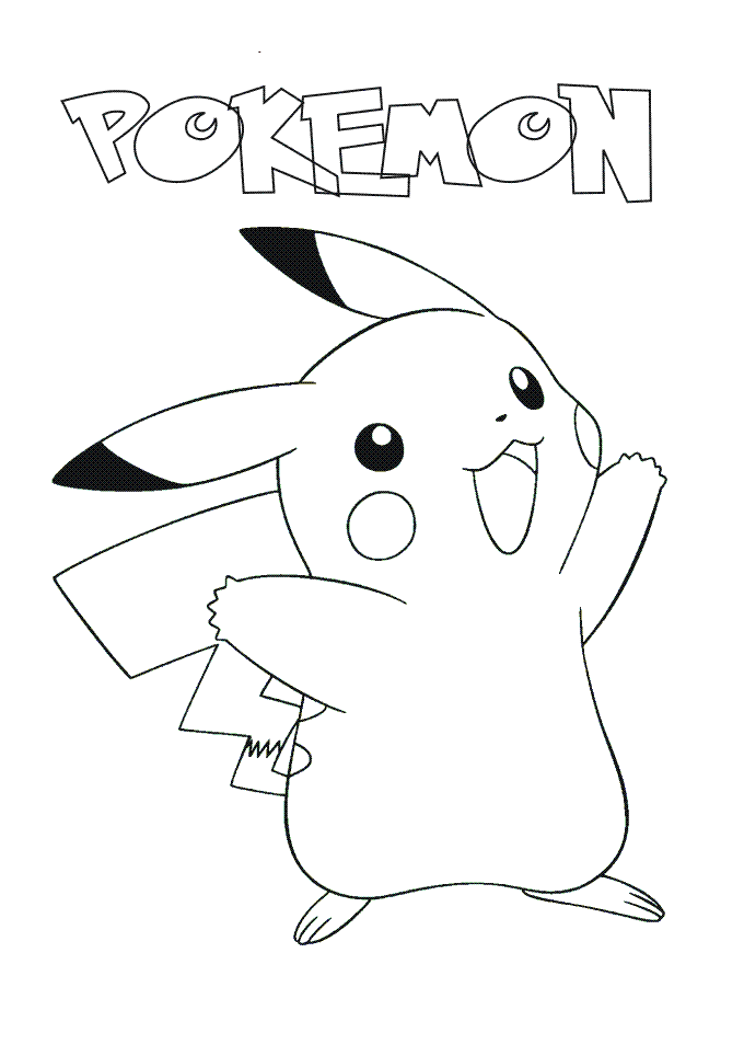 Dibujos de Pokémon para dibujar, colorear, pintar e imprimir