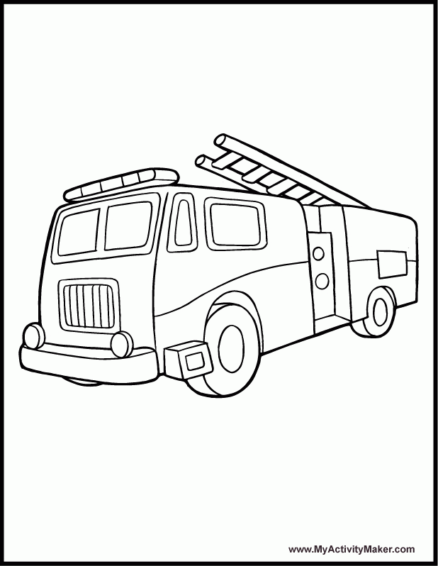 Fire Engine Truck Crane Realistic Sketch Stock Vector Royalty Free  1730350144  Shutterstock