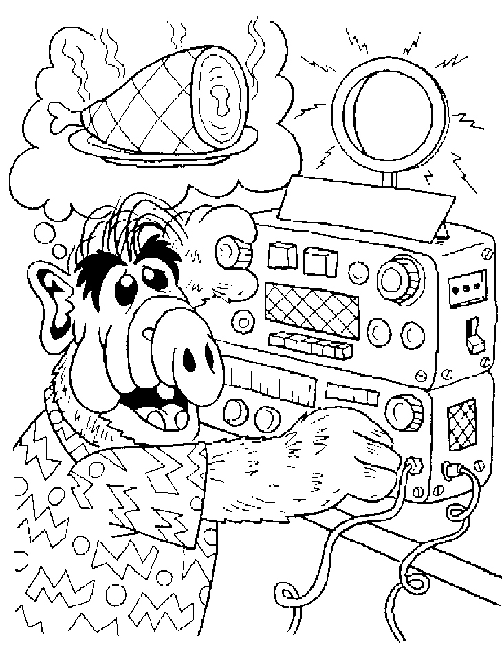 Tv Show Coloring Pages