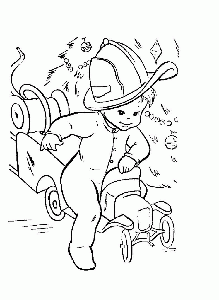Pictures Of Fire Trucks To Color