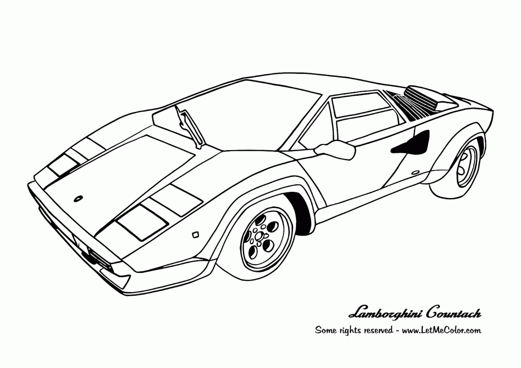 Free Lamborghini Coloring Pages To Print, Download Free Lamborghini Coloring  Pages To Print png images, Free ClipArts on Clipart Library