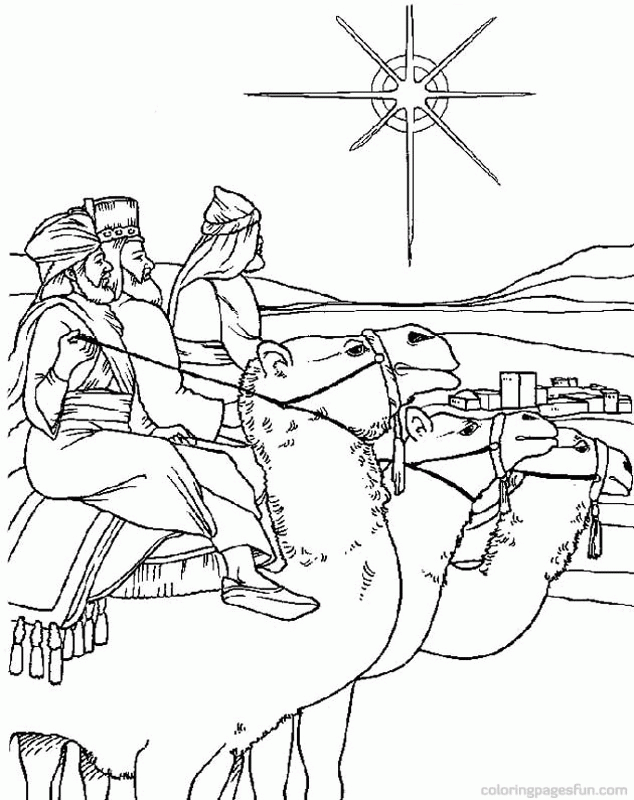 Celebrate The Joy Of Christmas With Bible Story Coloring Pages