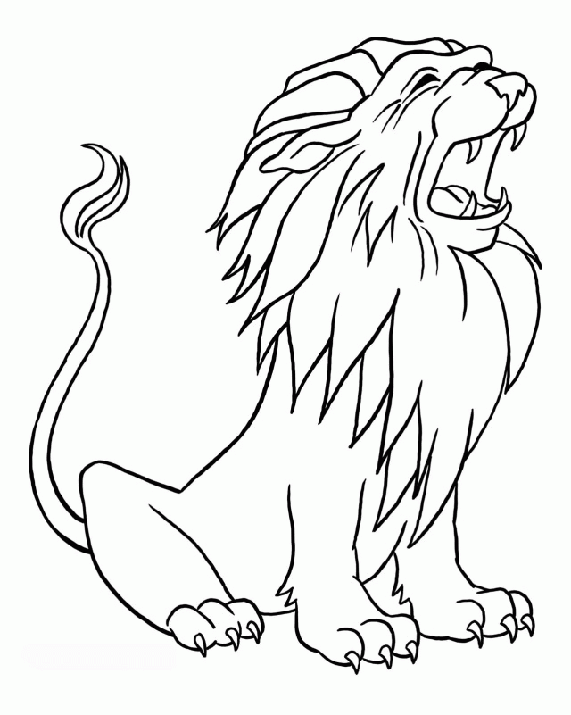 Premium Vector | Lion growl head portrait sketch hand drawn engraving style  vector illustration