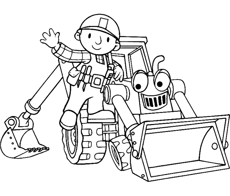 Bob the Builder Coloring Pages - Educational Fun Kids Coloring Pages and  Preschool Skills Worksheets