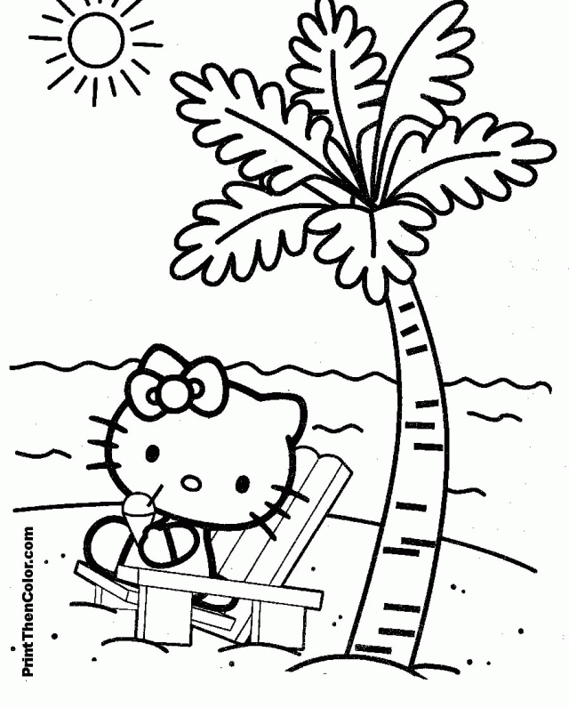 Inspirational White Black Hello Kitty Coloring Pages 