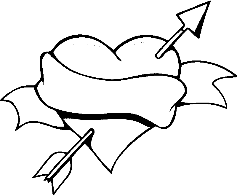Heart| Coloring Pages for Kids | Free Printable Coloring Pages