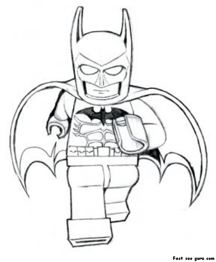 Free Lego Batman Pictures To Color, Download Free Lego Batman Pictures To  Color png images, Free ClipArts on Clipart Library
