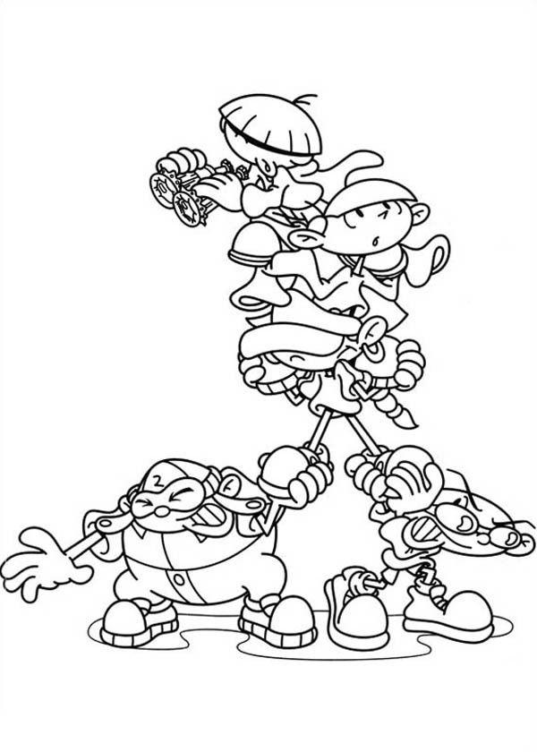 codename kids next door coloring pages - Clip Art Library