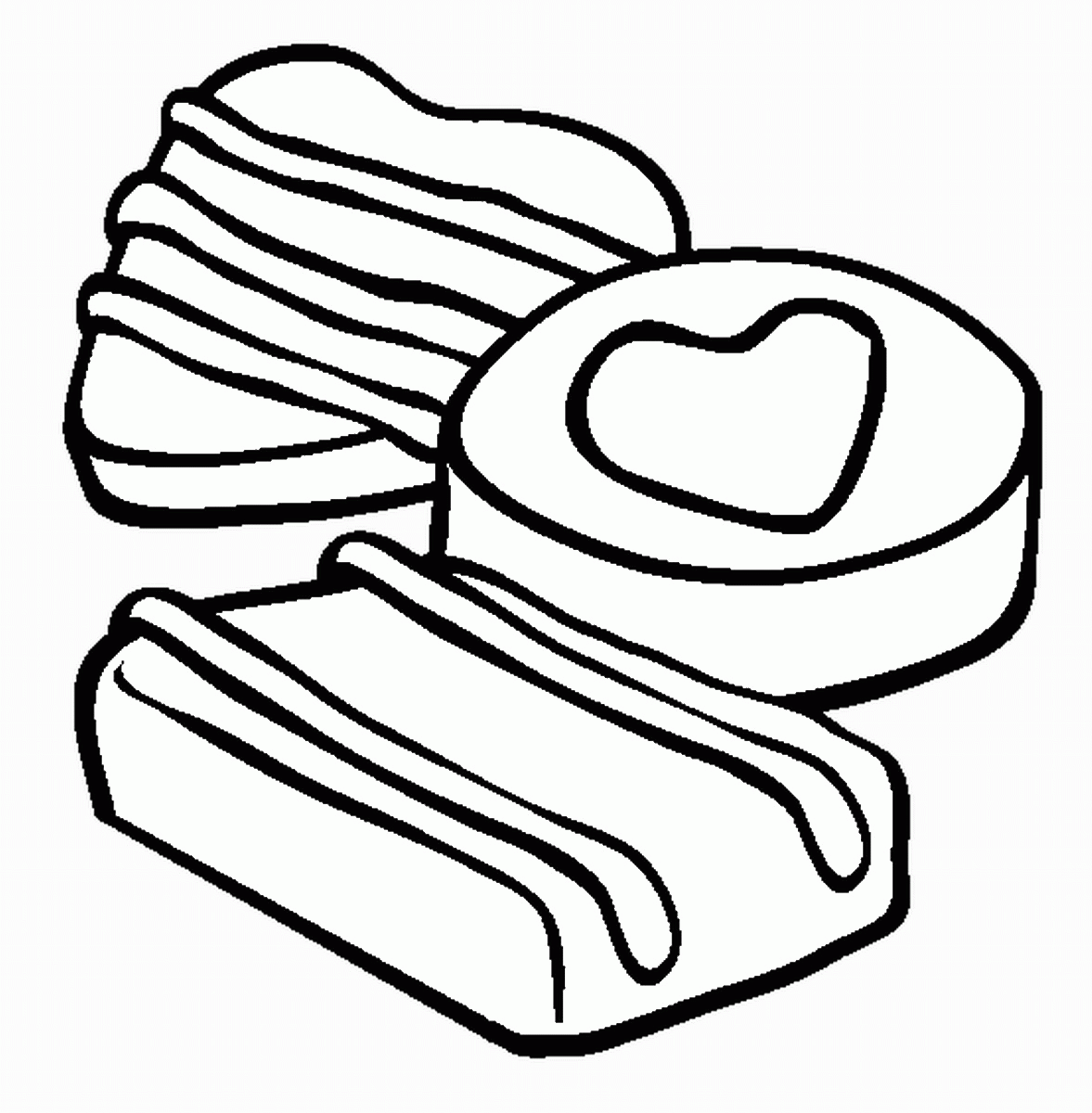 Chocolate Coloring Pages