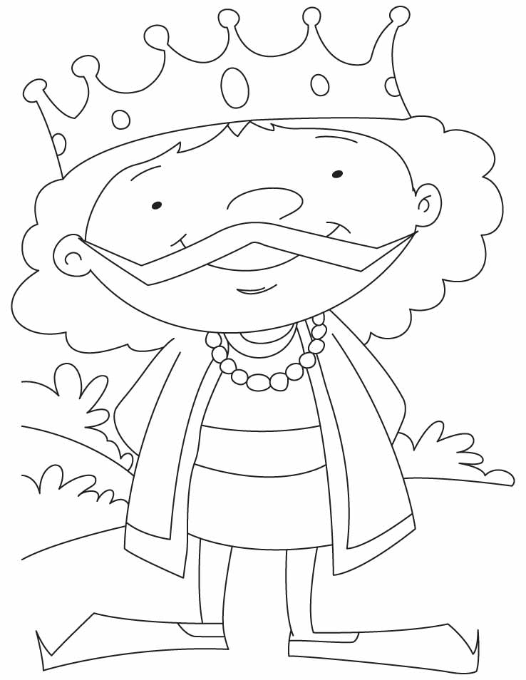 King Coloring Coloring Pages