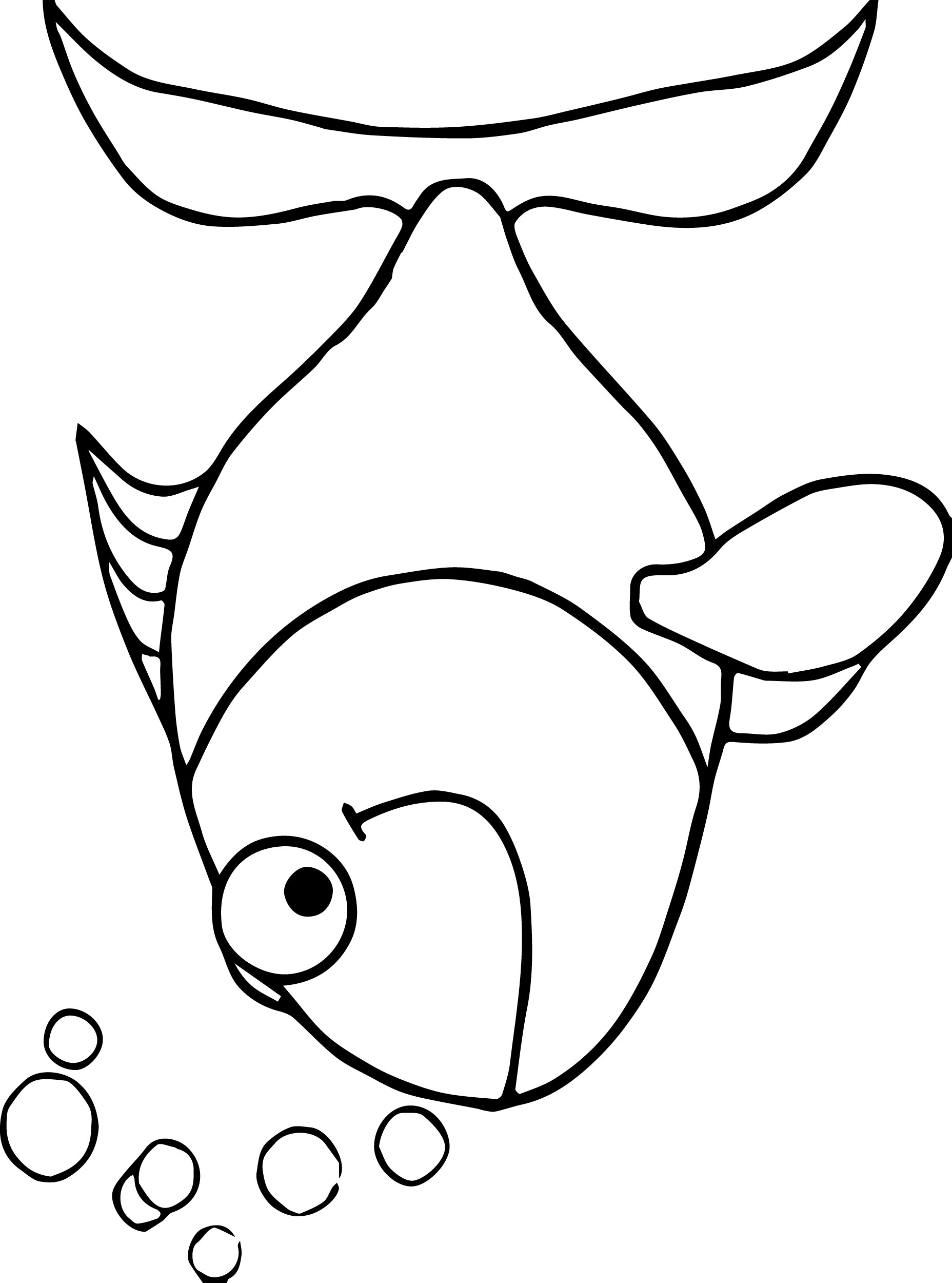 Fish Coloring Pages - Pluscoloring.com