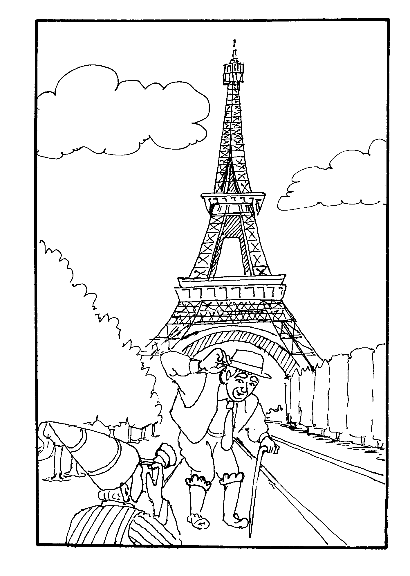 Free Coloring Pages On France, Download Free Coloring Pages On France