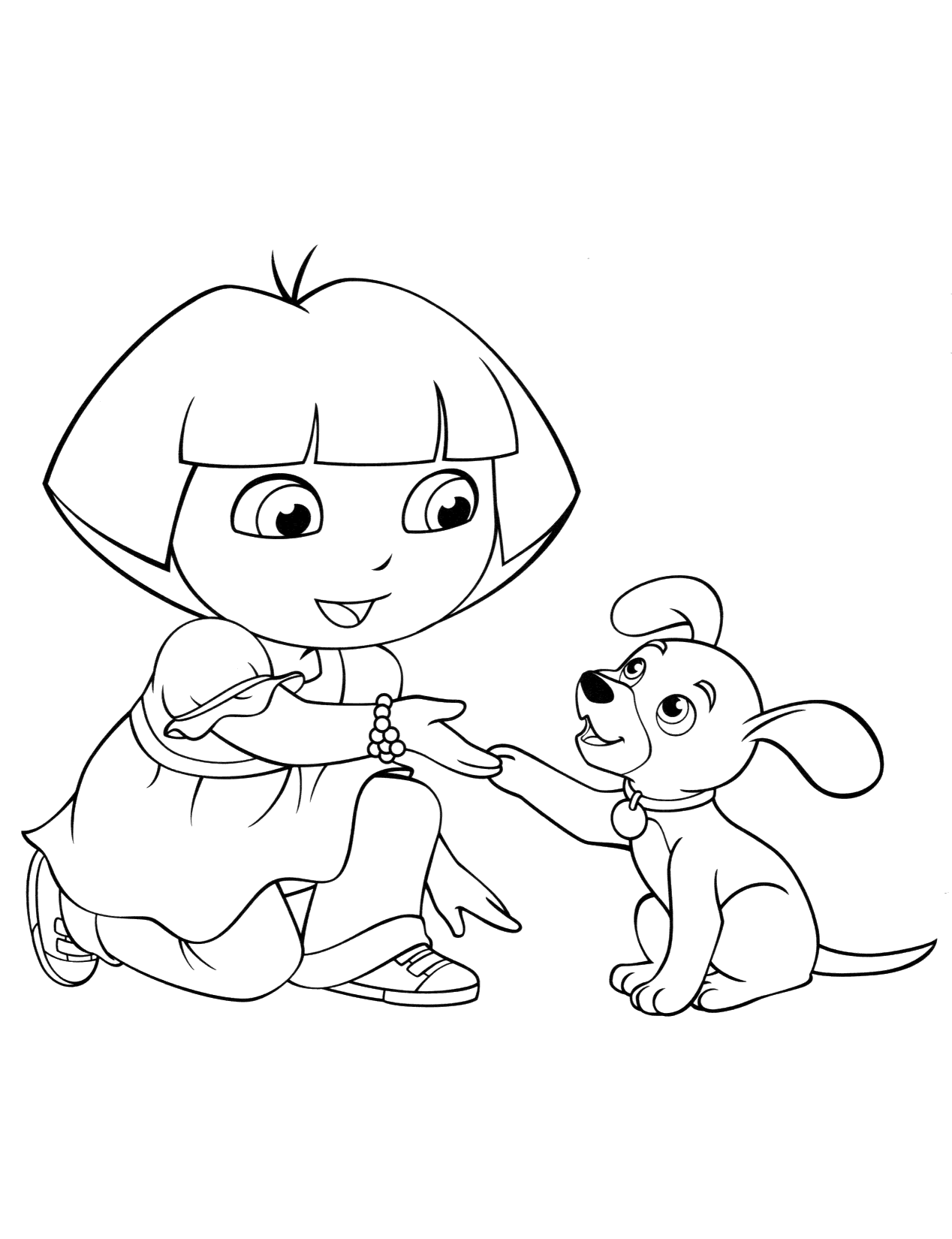 DORA THE EXPLORER coloring pages - Tico the squirrel | Squirrel coloring  page, Nick jr coloring pages, Easter coloring pages