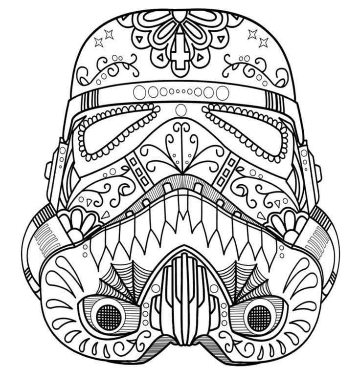 Free Detailed | Coloring Pages For Adults Skull, Download Free Detailed