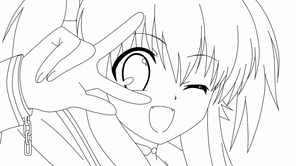 Pin on Anime Coloring Pages
