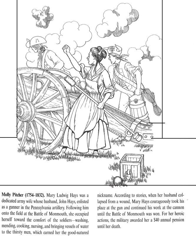 American Revolution Coloring Page | Coloring Pages For All Ages