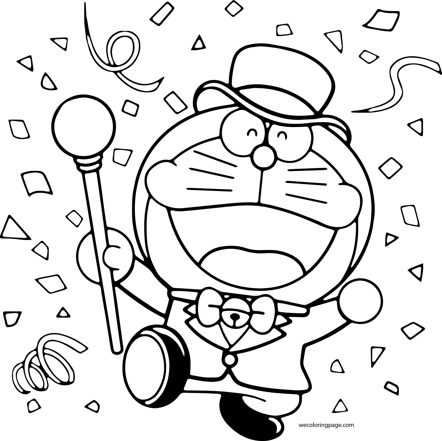 How to Draw Doraemon (Doraemon) Step by Step | DrawingTutorials101.com