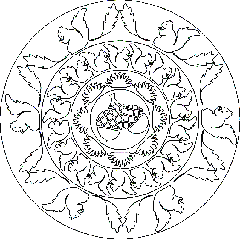 Intermediate Animal Coloring Pages